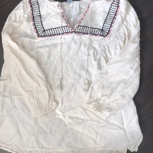 Lightly worn long sleeve blouse